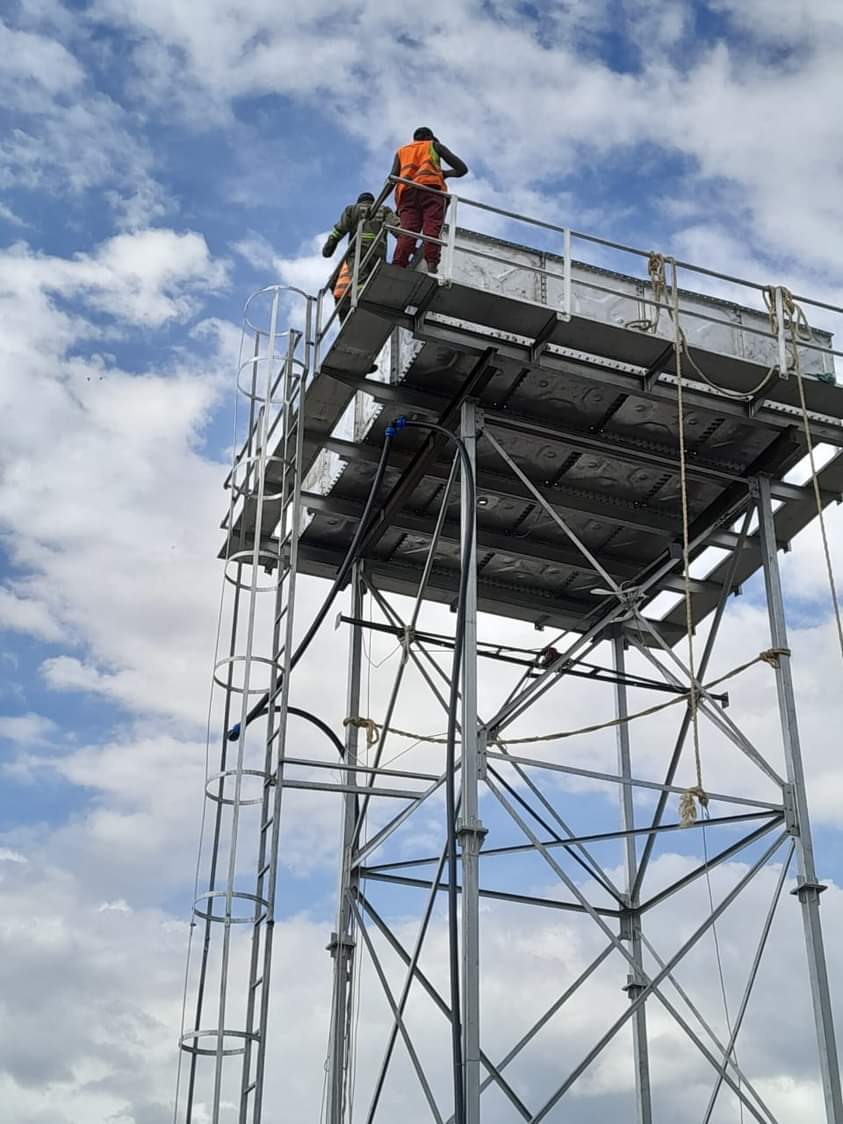 Water tower infrastructure